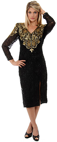 black and gold semi formal dresses