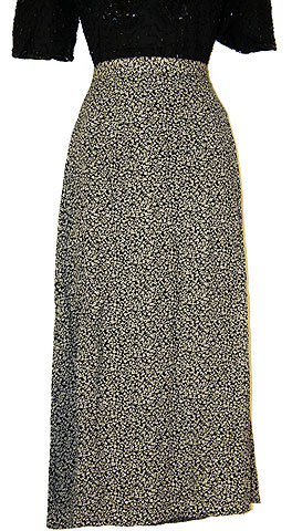 Printed Design Polyester Skirt